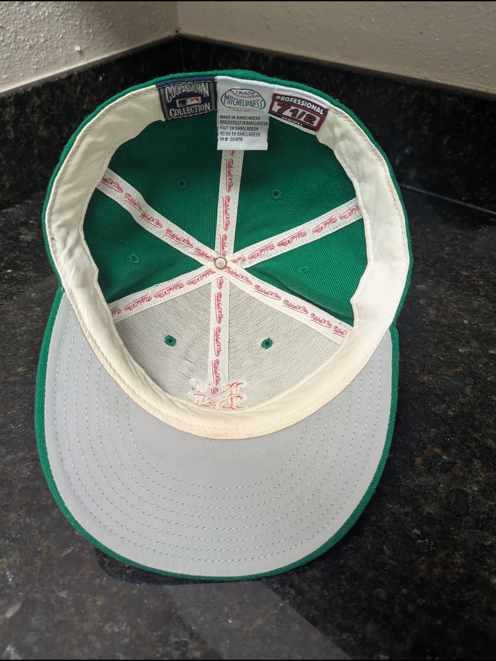 Vintage Mitchell And Ness New York Mets Cooperstown Collection Hat Sz.7.5